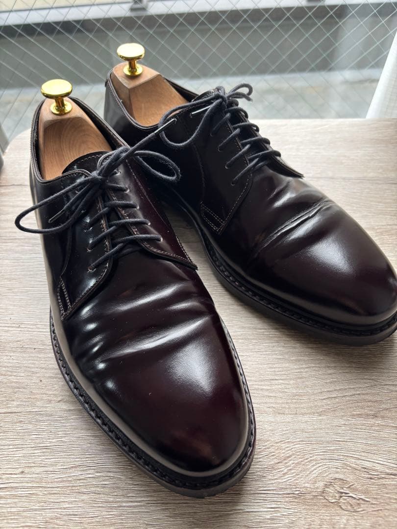 ジャランスリワヤ プレーントゥ98651ボルドー サイズ9.5 - メルカリ