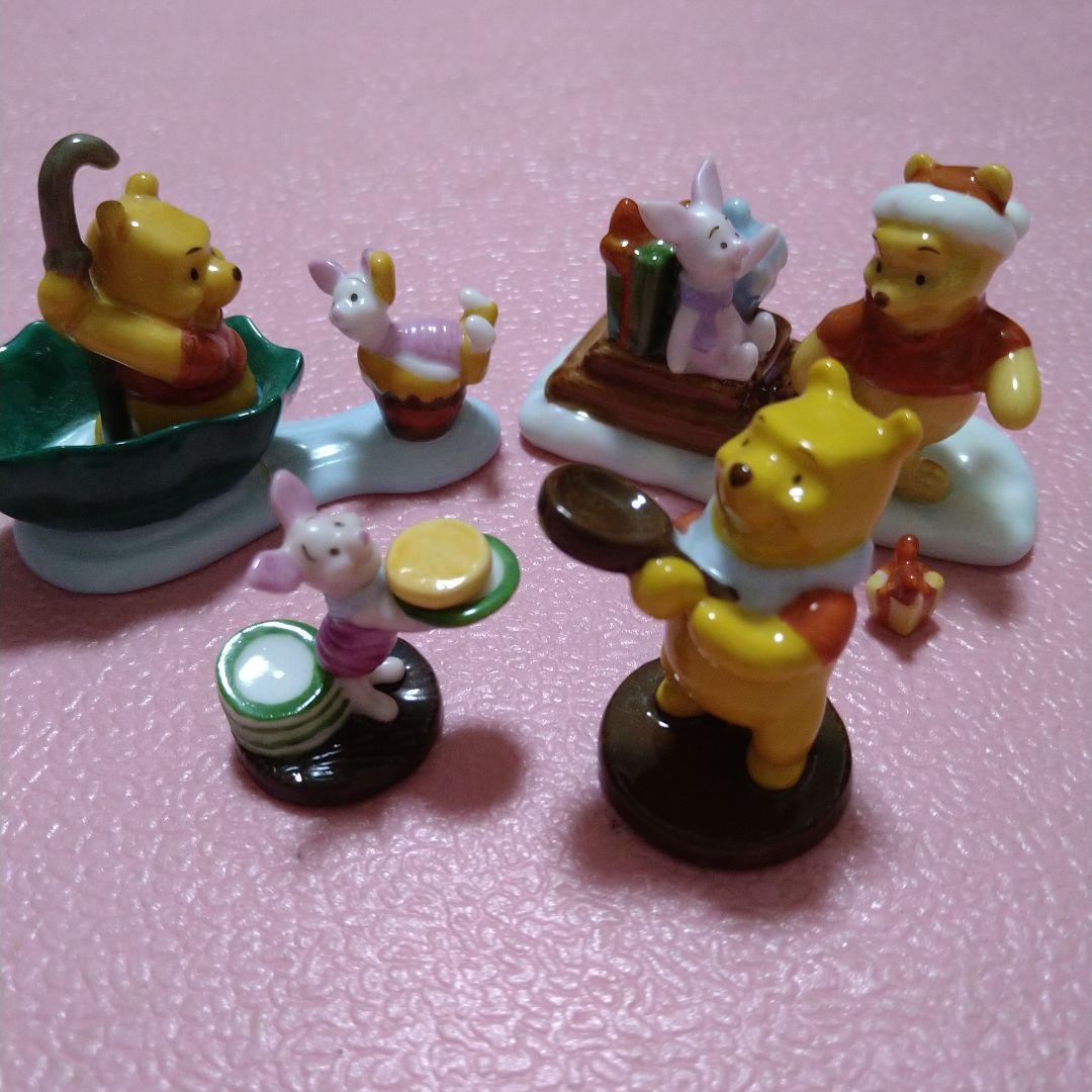 ディズニー、千趣会、プーさんミニチュア置物 - メルカリ