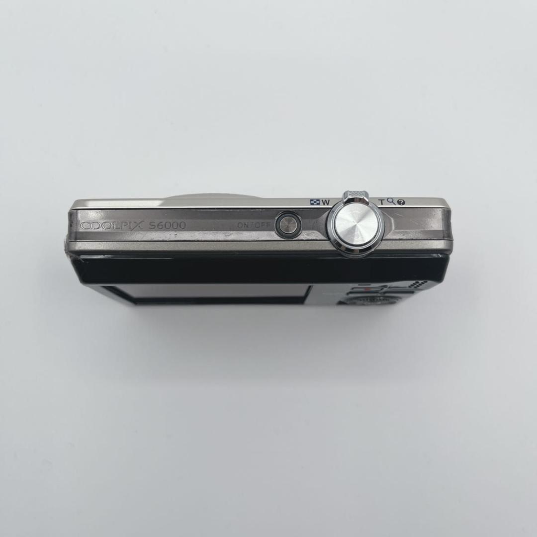 ジャンク Nikon COOLPIX S6000 シルバー 7倍光学ズーム - メルカリ