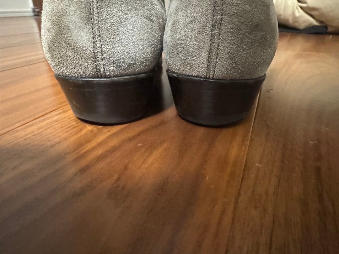 EARLE アール サイドジップ スエードブーツ 43 27.5cm 革靴