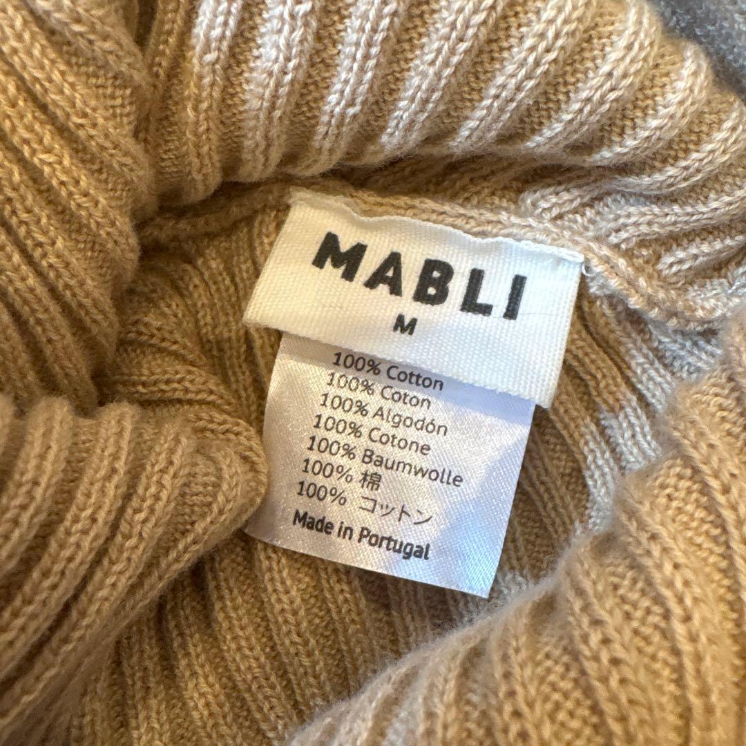 MABLI 小人ロンパース ボンネット付き18m