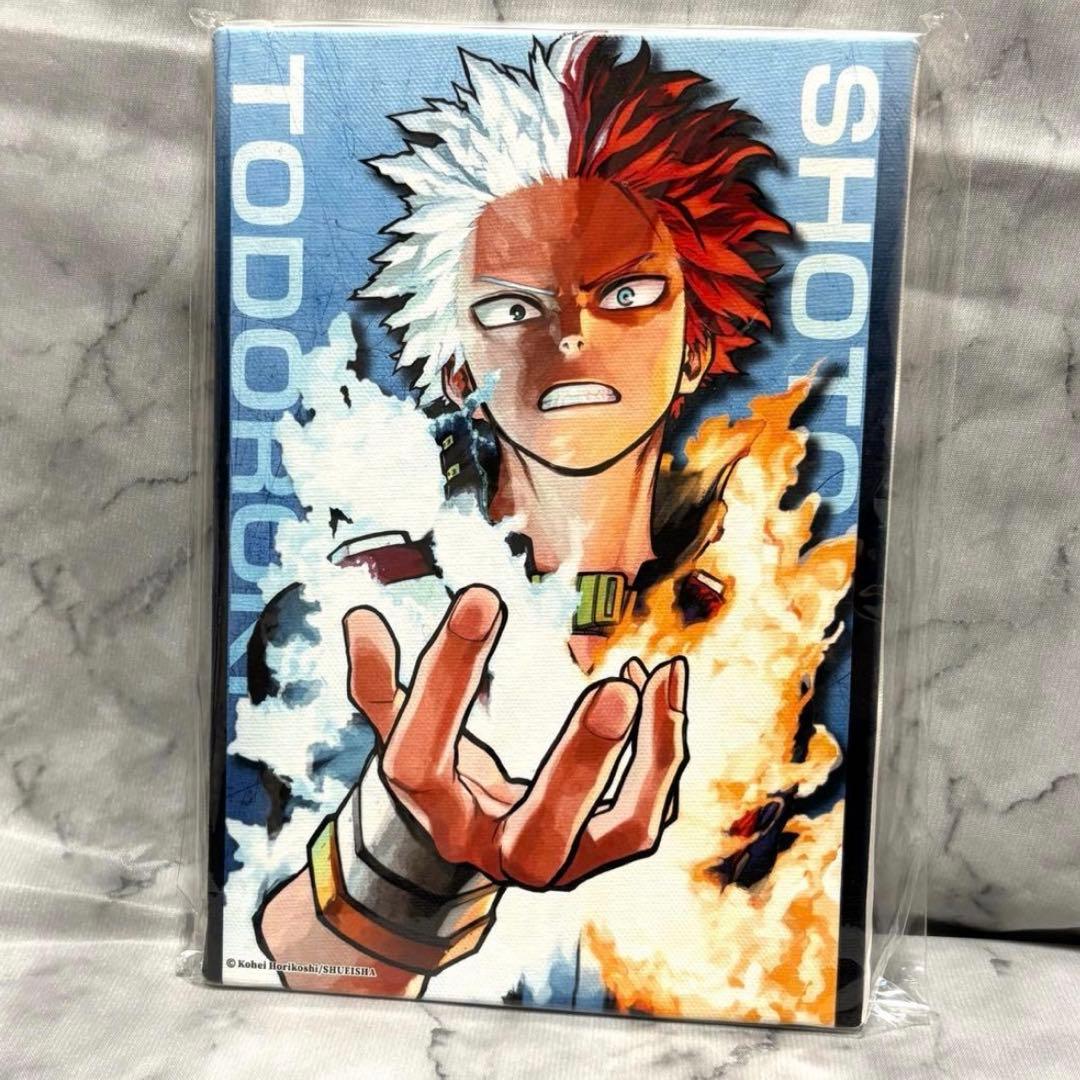 轟焦凍 ヒロアカ フルカラーアートボード キャンバスボード ジャンショ