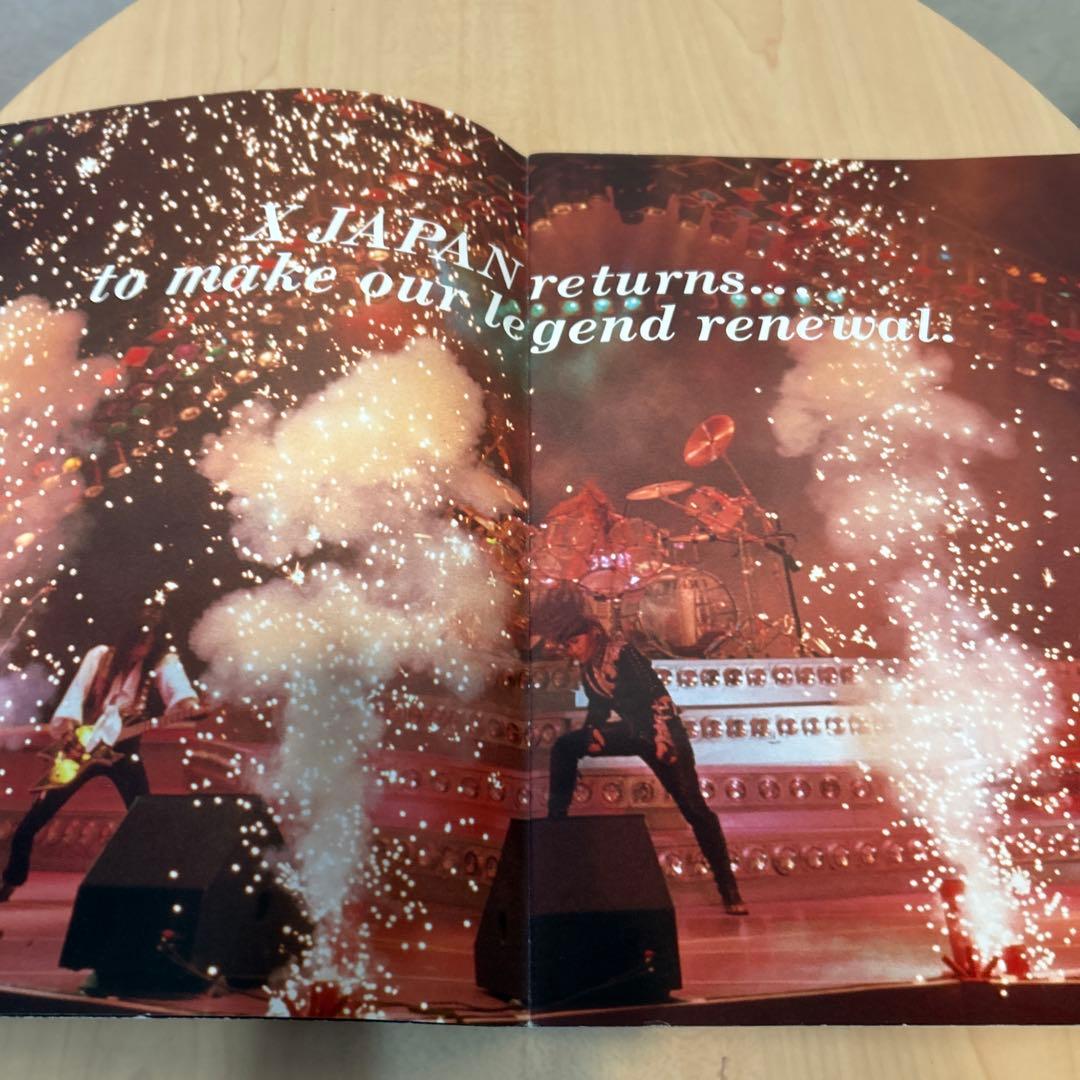 超レア32年前のX JAPAN パンフレット1993TOKYODOME - メルカリ