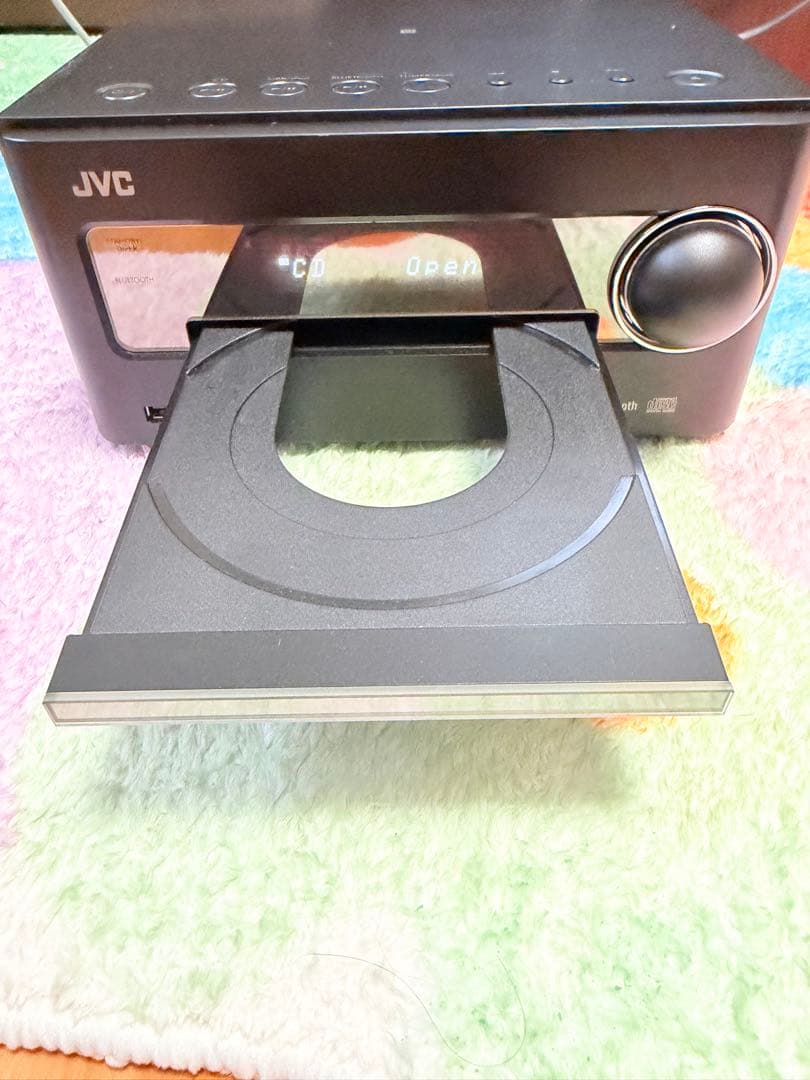 JVC ミニコンポ ウッドコーンスピーカー付き CA-EXS5 新古品 - メルカリ