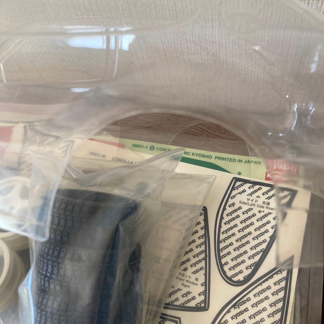 京商 ピュアテン カローラWRC ボディとタイヤホイール