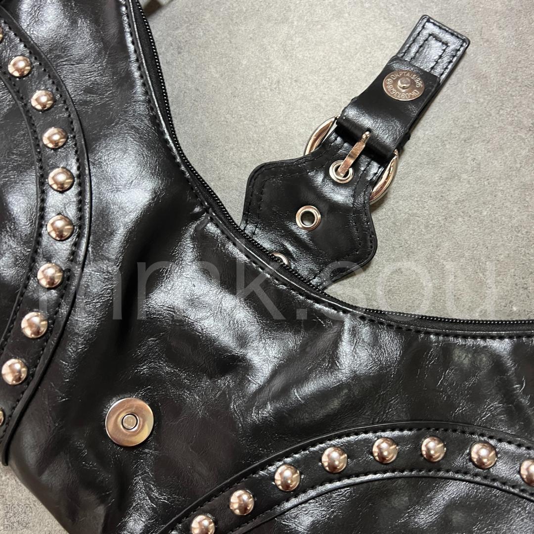 y2k 00s studs shoulderbag‪‪‪ archive1 - メルカリ‬‬‬