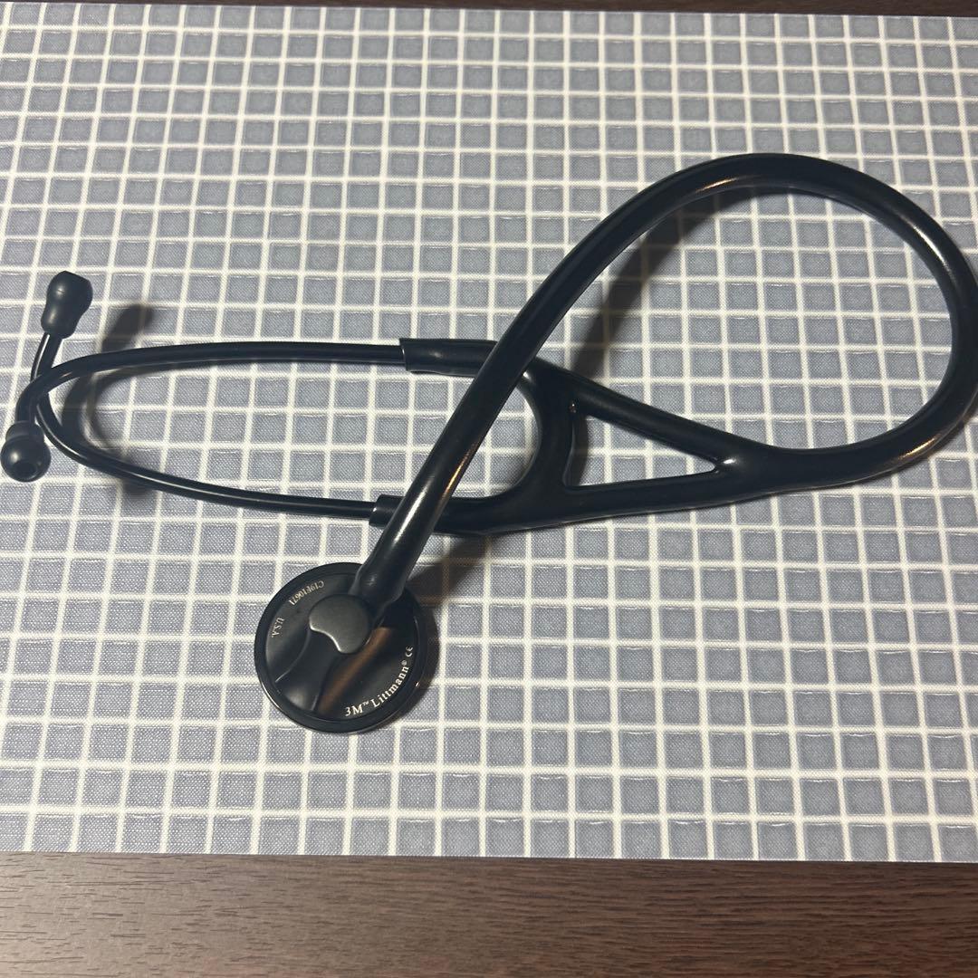 3M Littmann Master Cardiology ブラックエディション 3M Littmann Master Cardiology Stethoscope | Black Edition | Black-Plat