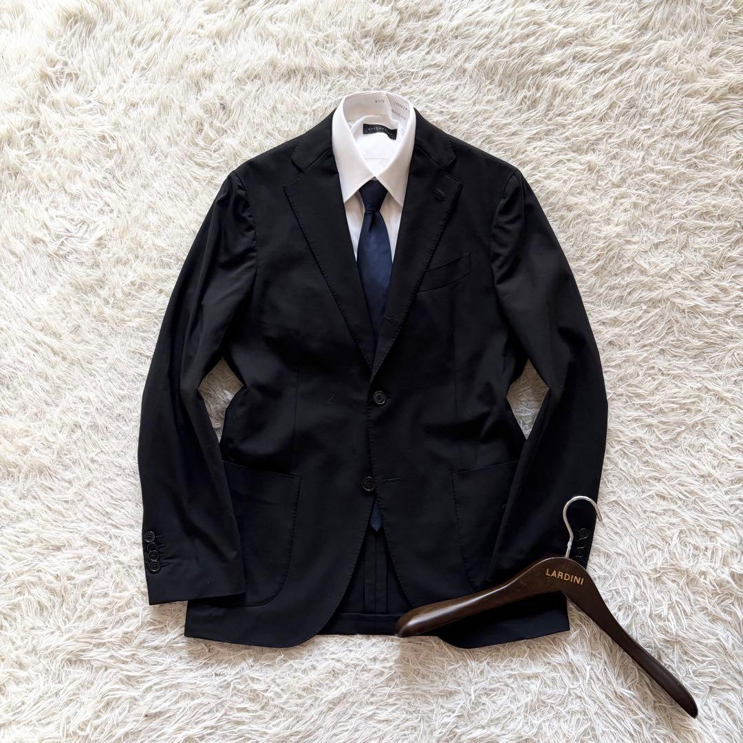 <美品>LARDINI ブラック ウール ジャケット サイズ46 楽天市場】ラルディーニ LARDINI ウールホップサックジャケット メンズ