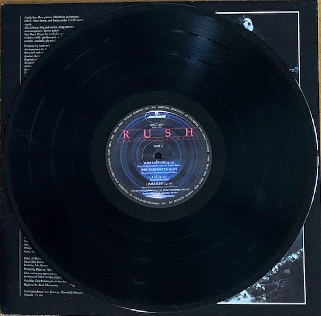 中古LP】Rush - Moving Pictures 米国オリジナル盤 美品 - メルカリ