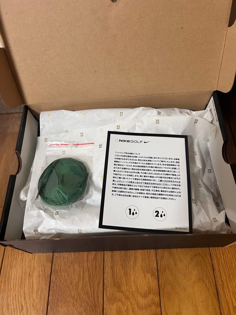 NIKE エアジョーダン1 ゴルフシューズ 27.0cm ホワイト/グリーン