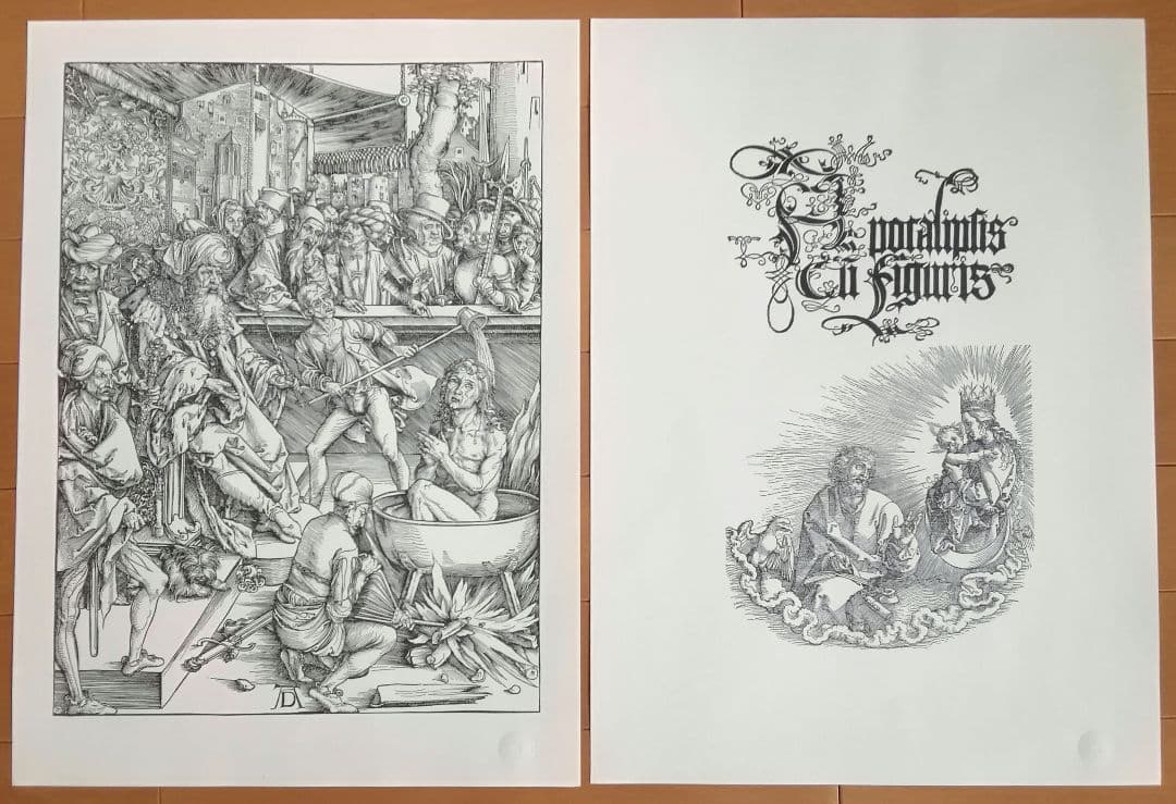 A.デューラー 黙示録 額装版