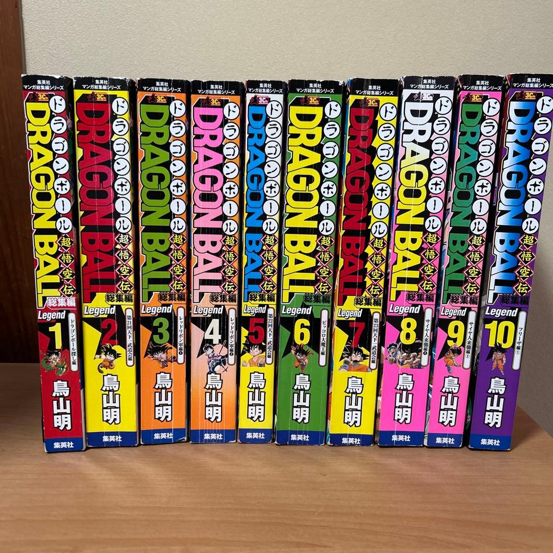 ドラゴンボール　総集編　超悟空伝　全巻（1-18） 袋とじ付き ポスター付き ドラゴンボール 総集編 超悟空伝 全巻（1-18） 袋とじ付き ポスター