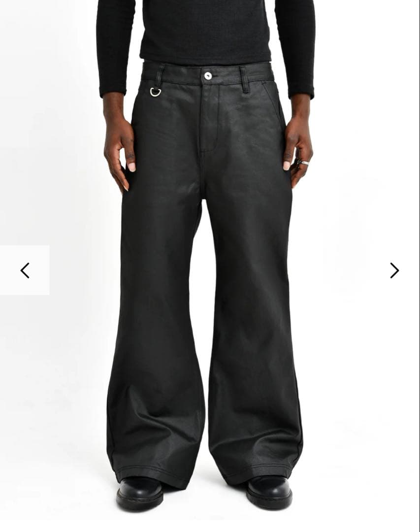 Asapmode Stacked Oil Coating Pants Sサイズ Stacked Oil Coating Pants – A$APMODE