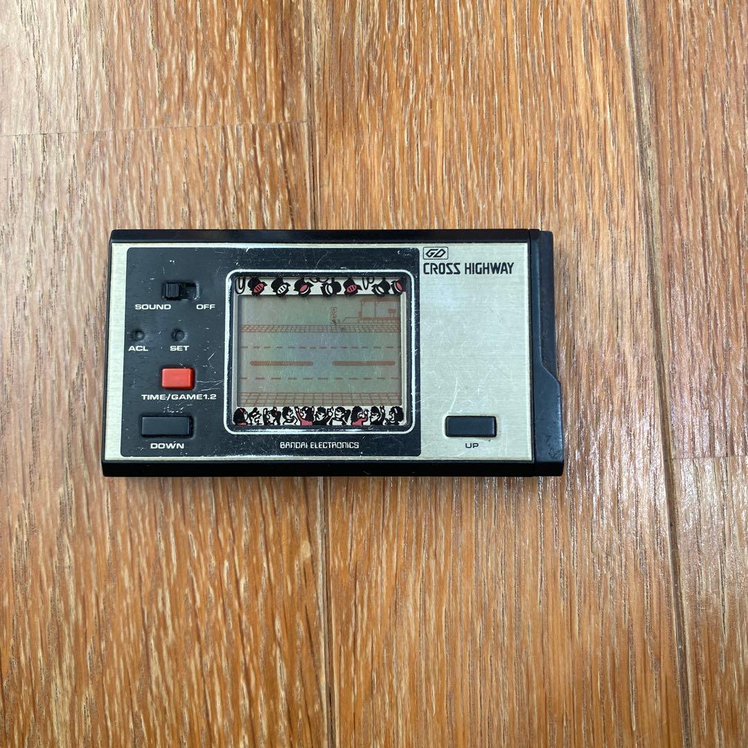 ★ バンダイ　クロスハイウェイ　昭和レトロ　ゲームウォッチ ★ Yahoo!オークション - バンダイ クロスハイウェイ 昭和レトロ ゲーム