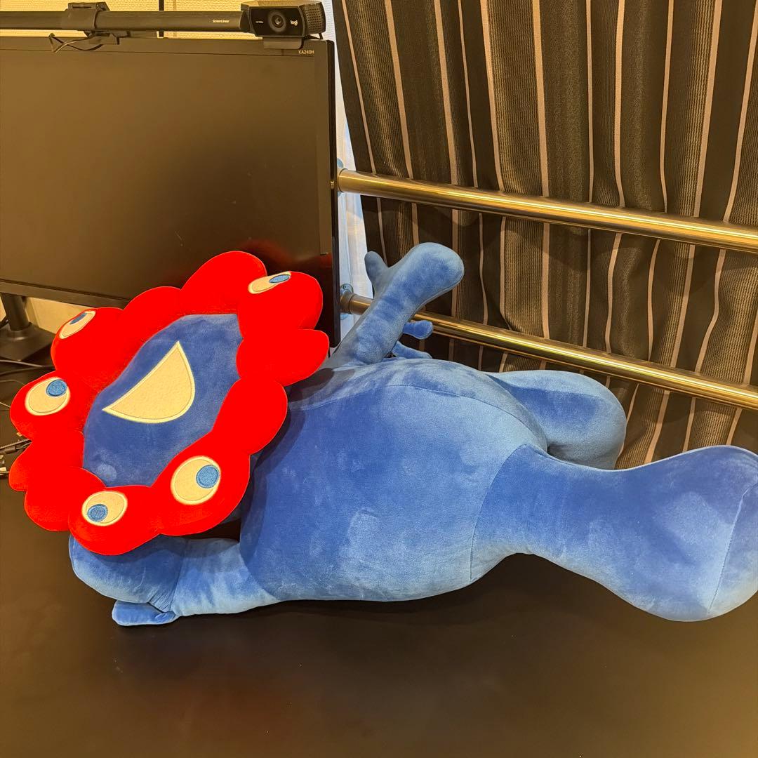 ミャクミャクくじ1等商品【値下げ中】 最終値下げ】ミャクミャクくじ一等 ぬいぐるみ 80cm 大阪関西万博限定