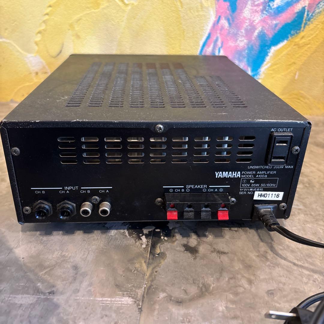 Yamaha A100 ステレオパワーアンプ - メルカリ