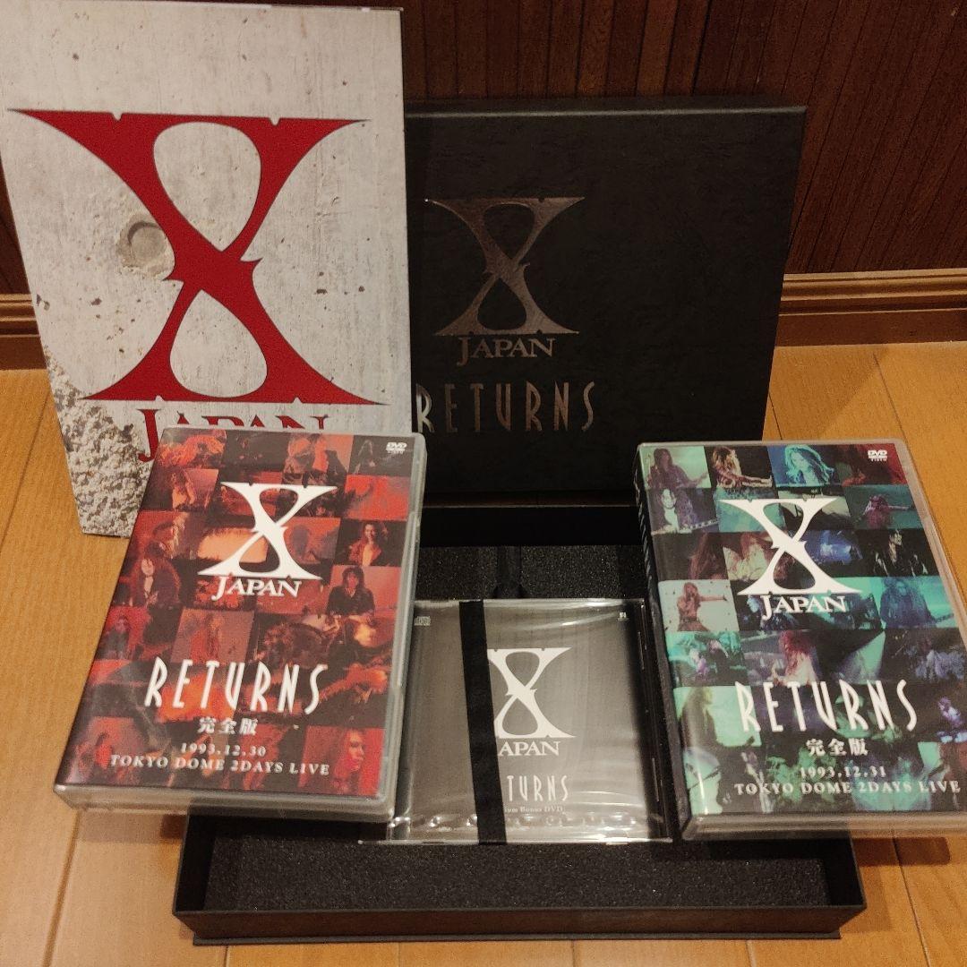 XJAPAN　RETURNS完全版　DVD　美品