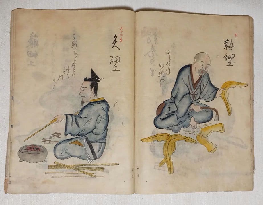 摸本武器抄出職人哥合藤原（本田)忠憲画文化元年8月