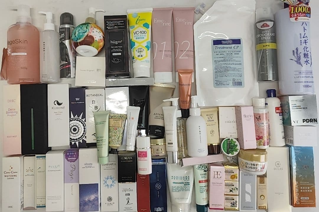 新品未使用　化粧品など大量まとめ売り（基礎化粧 スキンケアヘアケアコスメその他） JC PROGRAM スキンケア 肌質別改善セット シミ対応 ドクターズコスメ