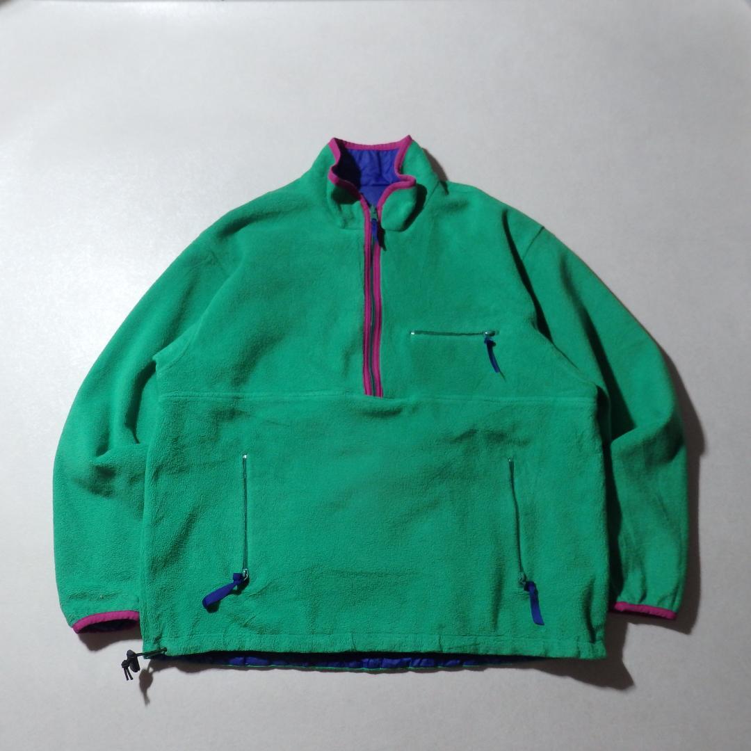 希少 90s パタゴニア グリセード リバーシブル Lサイズ USA製 ブルー