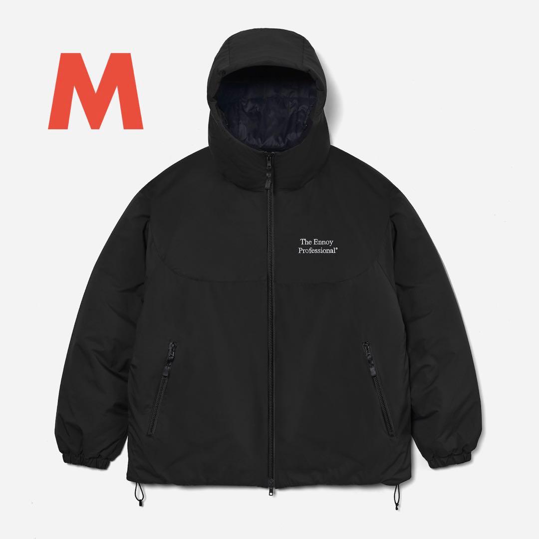 ENNOYとスタイリスト私物 PADDED NYLON HOODIE ブラックM - メルカリ