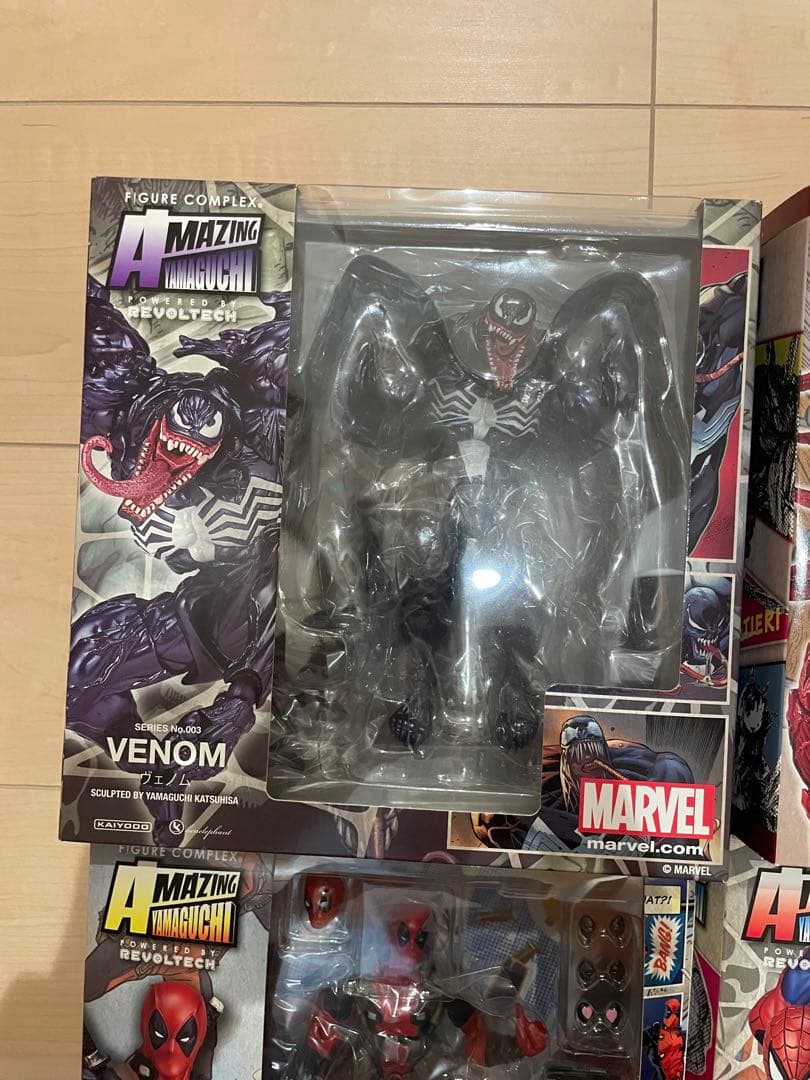 アメイジングヤマグチ ヴェノム カーネイジと他 4点セット