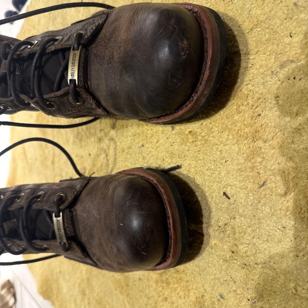う*り様 【極美品】ハーレーダビッドソン 純正 ライディングブーツ