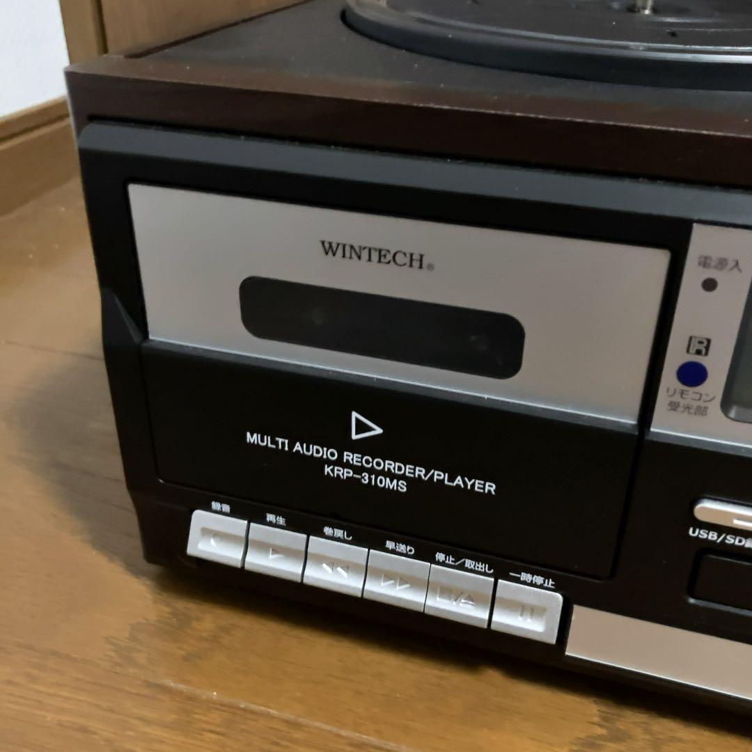 WINTECH マルチオーディオプレーヤー KRP-310MS 動作確認済 - メルカリ