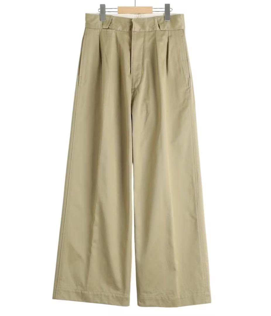 フミカウチダ UNIFORM WEAPON 2-TUCK PANTS - メルカリ