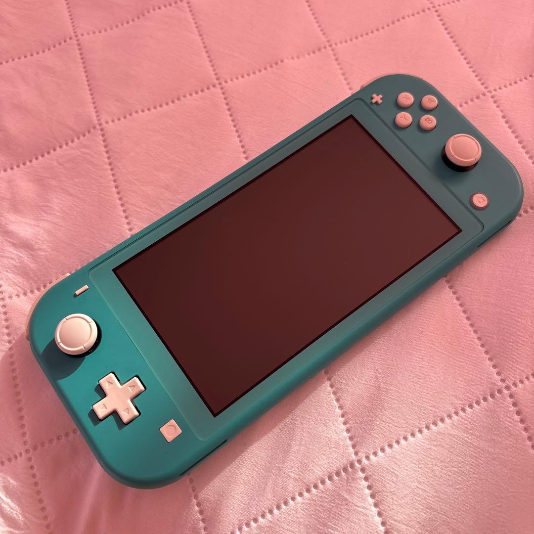 MIN Nintendo Switch Lite ターコイズ Amazon.com: Nintendo Switch Lite - Turquoise - Switch : Video Games
