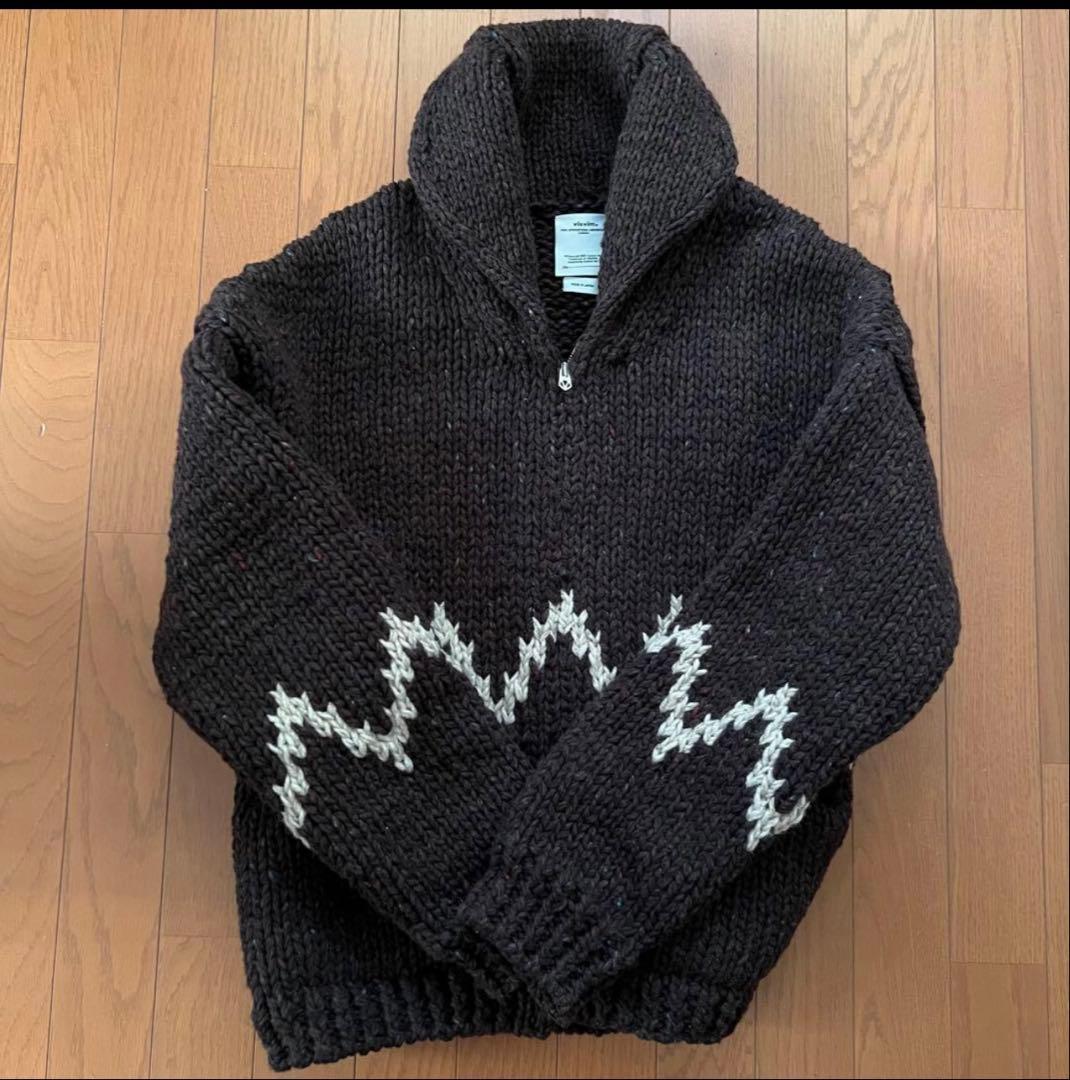 Visvim cowichan sb hand knit - メルカリ