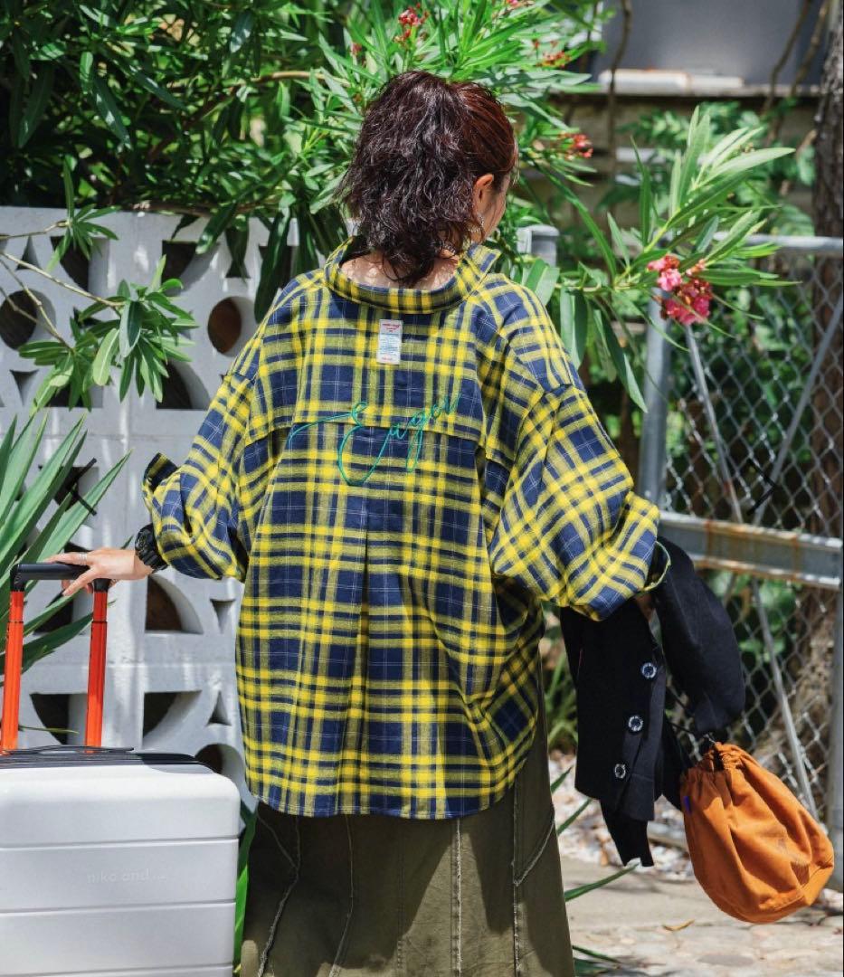 新品】ニコアンド -be with M- Misayoカラフルチェックシャツ - メルカリ