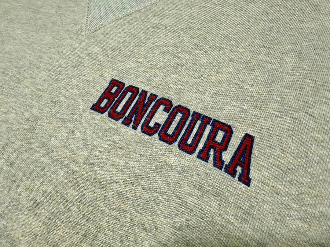 《最終値下げ》BONCOURA 両Vトレーナー バックプリント 36