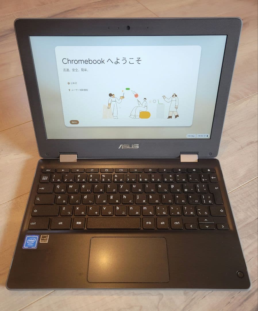 最安特価処分】ASUS Chromebook Flip C214MA - メルカリ