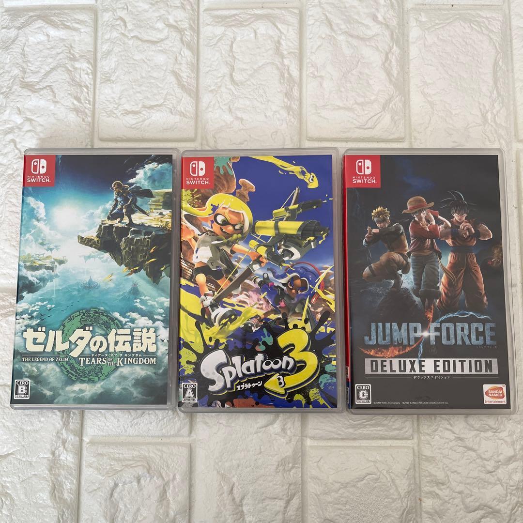 スプラトゥーン3 JUMP FORCE ゼルダの伝説 3点セット スプラトゥーン3』での「ゼルダの伝説」コラボフェスは今週末に開催