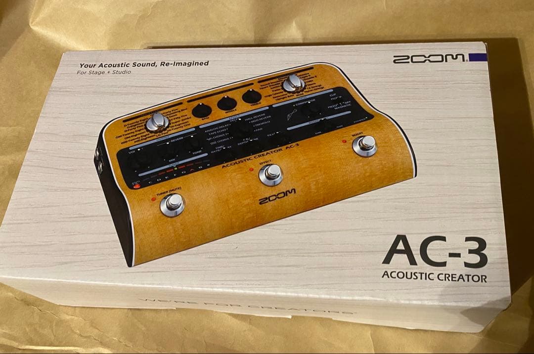 〈美品〉 Zoom AC-3 ギターエフェクター ZOOM AC-3 [Acoustic Creator] ズーム ｜イケベ楽器店オンラインストア