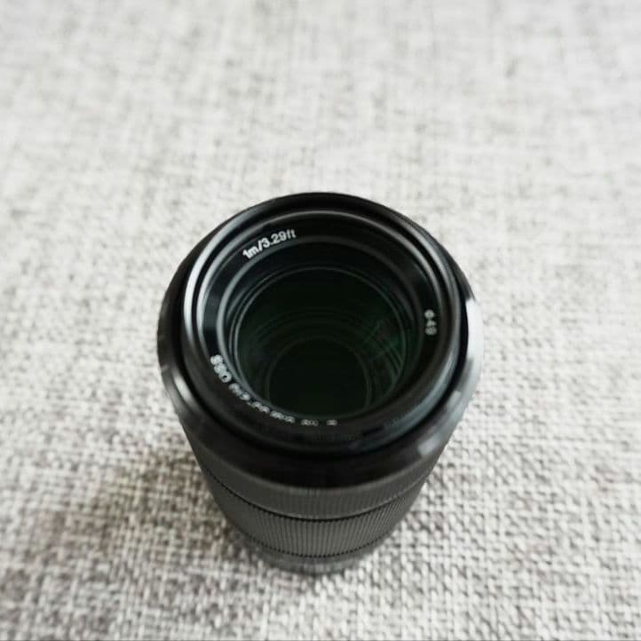 美品 フィルター付 E 55-210mm F4.5-6.3 OSS 望遠レンズ