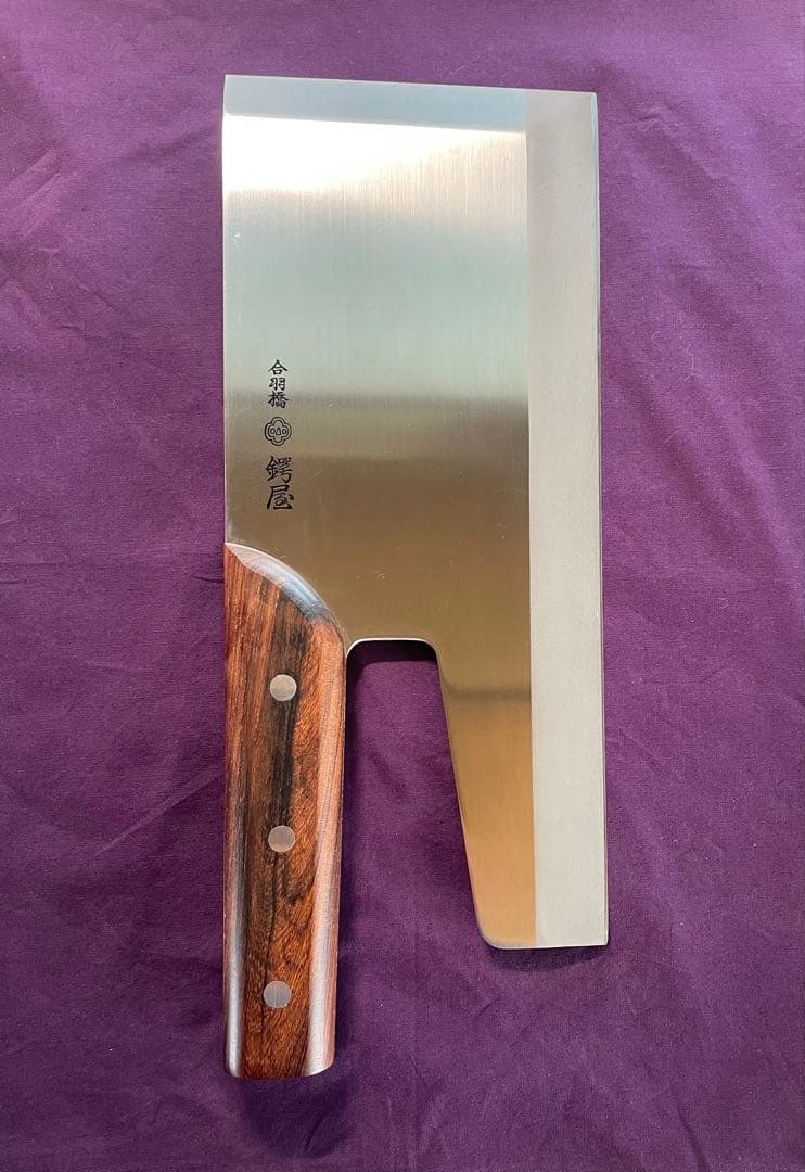 合羽橋つば屋 そば切り包丁 刃長28.5cm - メルカリ