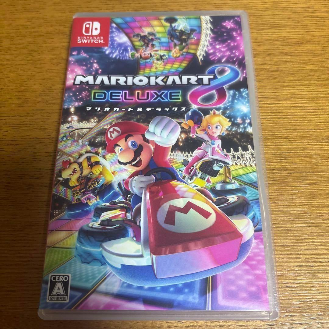 即購入OKマリオカート8 デラックス Switchソフト ケース付き 動作確認