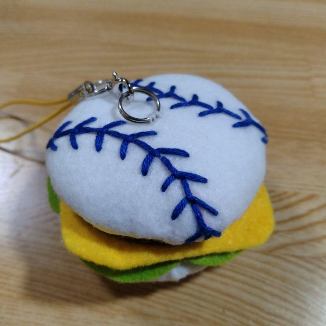 新学期特別価格！ハンドメイド 手作り 野球ボール 部活お守り