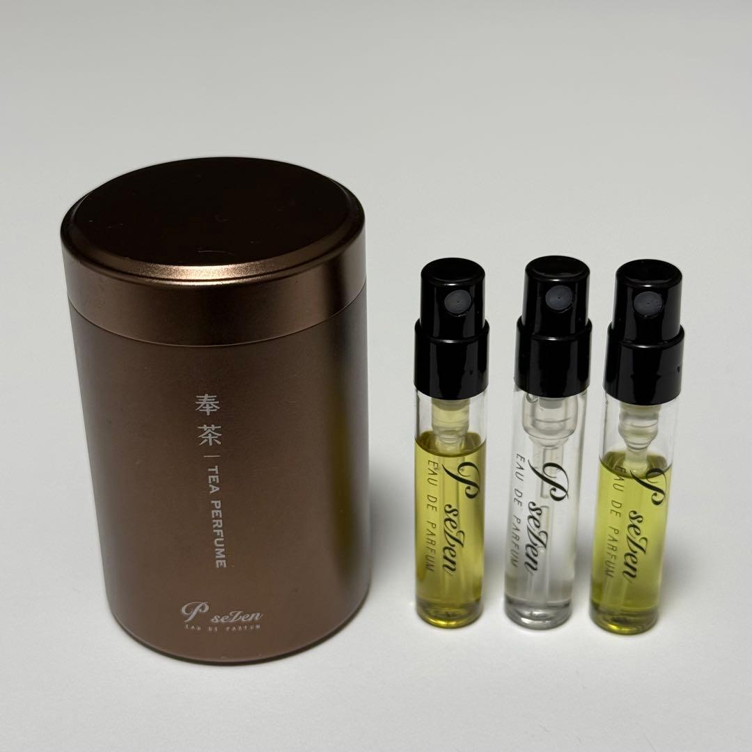 P.Seven 奉茶シリーズ ディスカバリーセット 沁香／玉香／暗香 各3ml