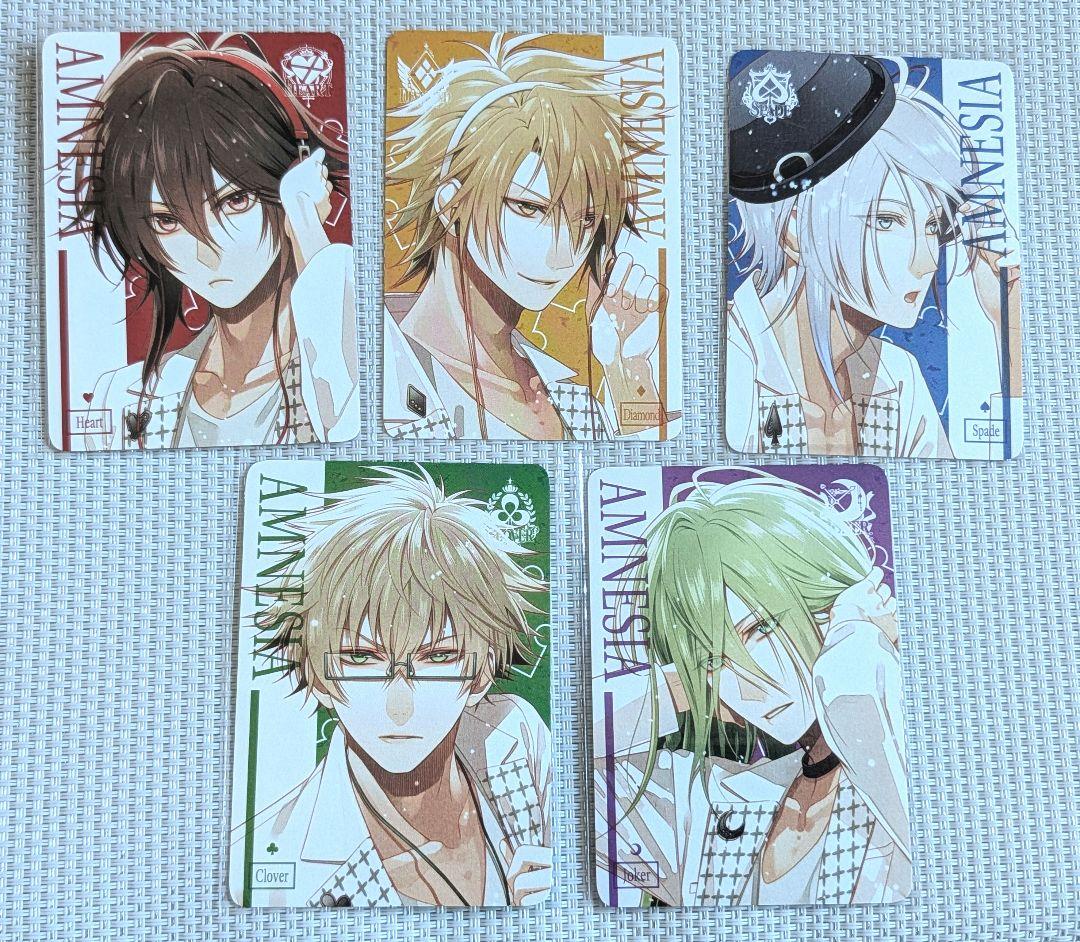 アムネシア パールコレクションカード パルカ 全5枚セット - メルカリ