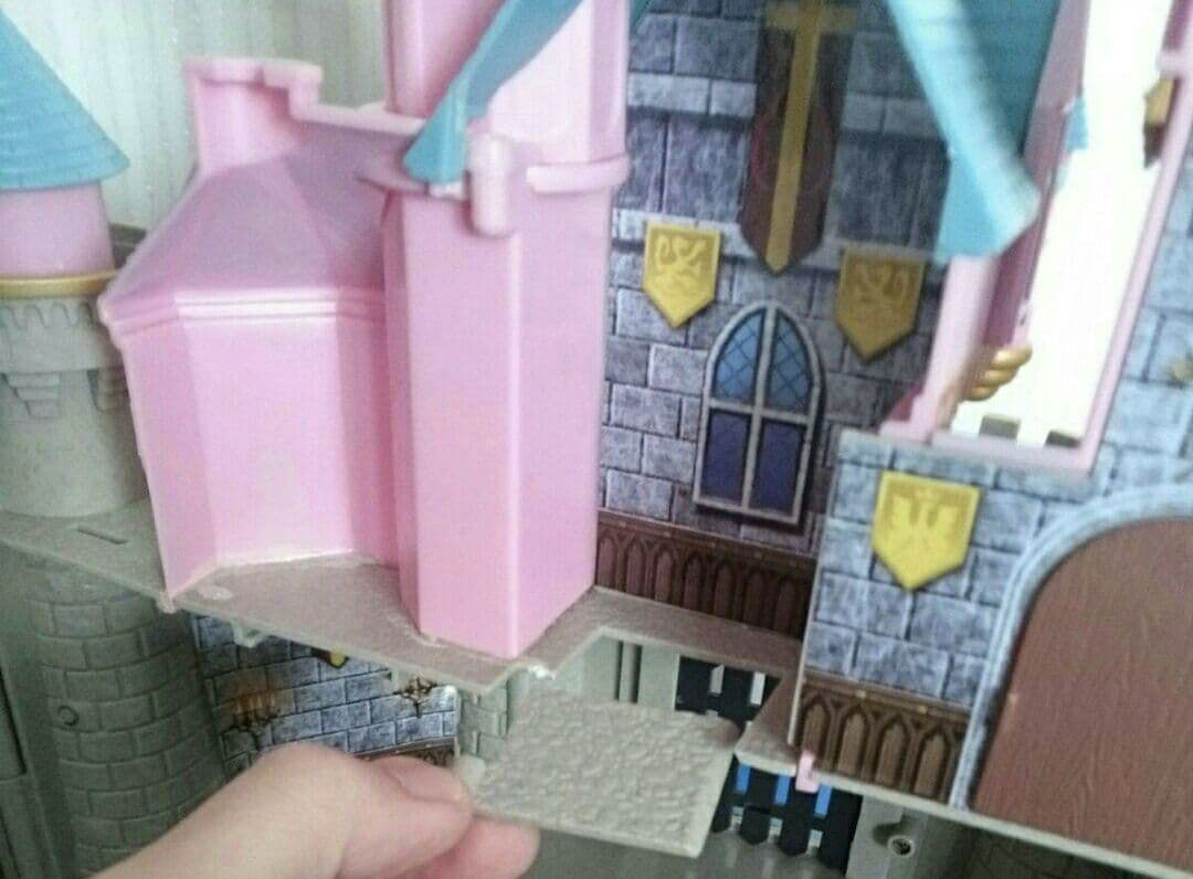 日本未発売アメリカ購入☆眠れる森の美女 オーロラ姫お城 キャッスル