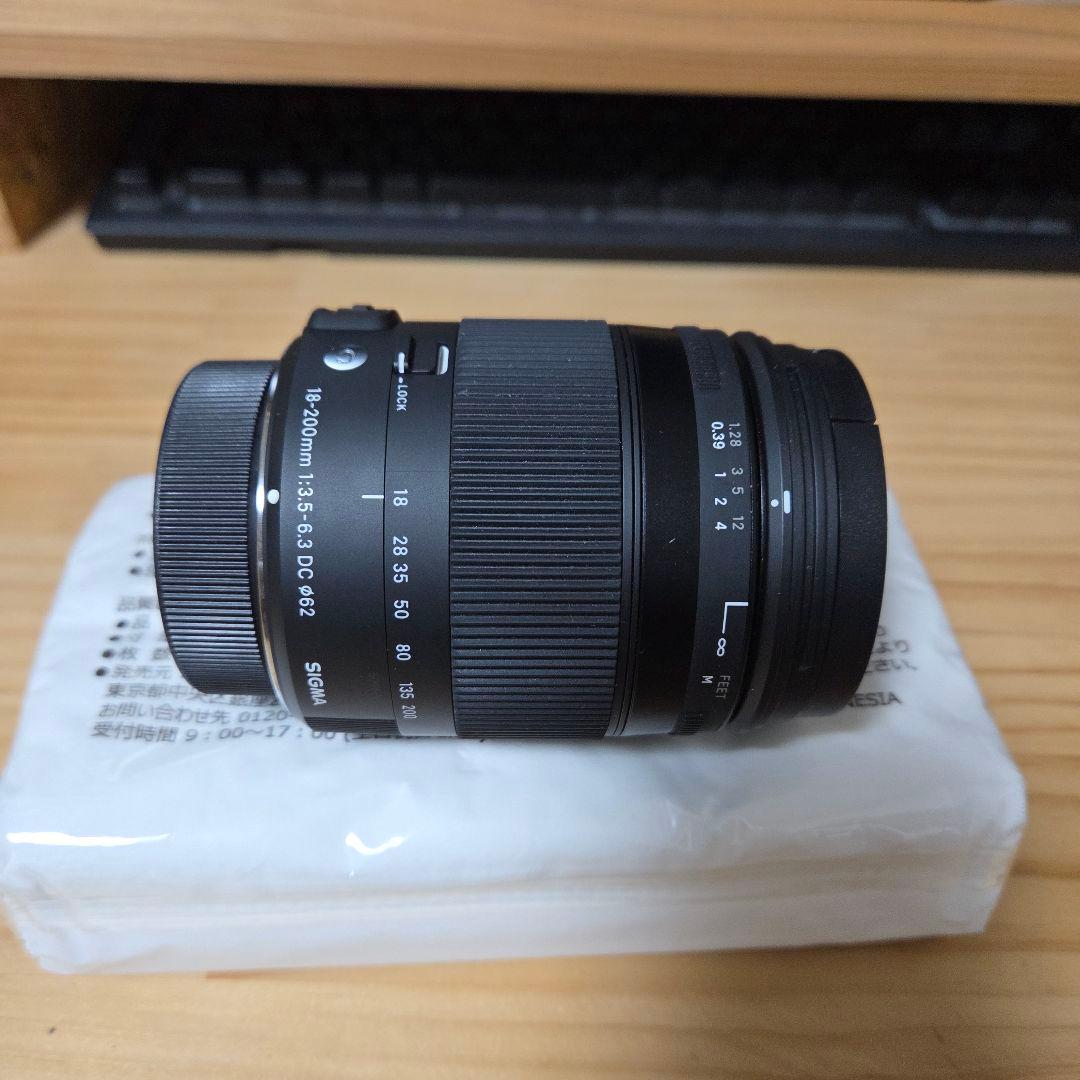 SIGMA 18-200mm F3.5-6.3 Nikon Fマウント シグマ