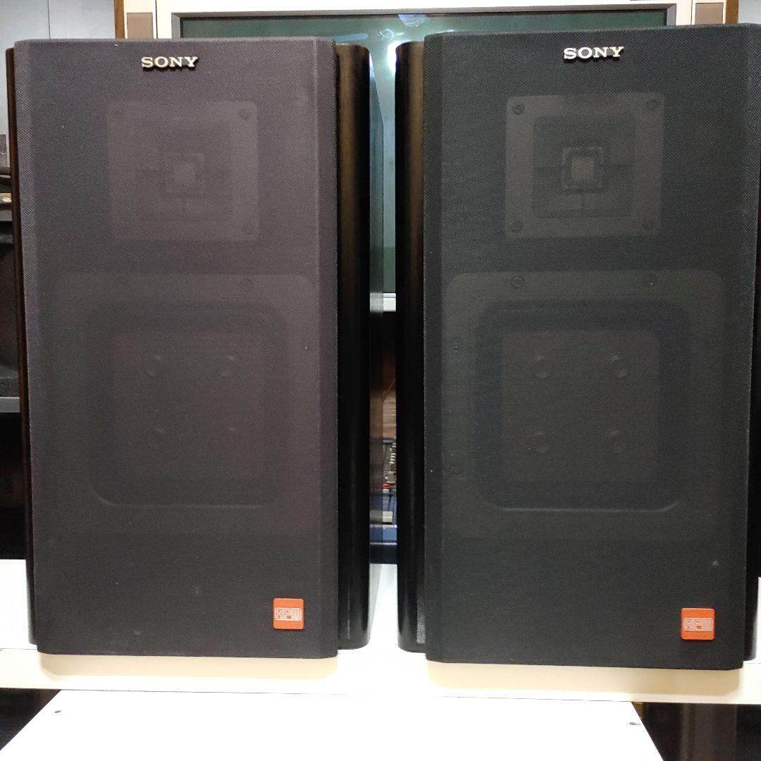 SONY 四角平面振動盤APMスピーカー ペア - メルカリ
