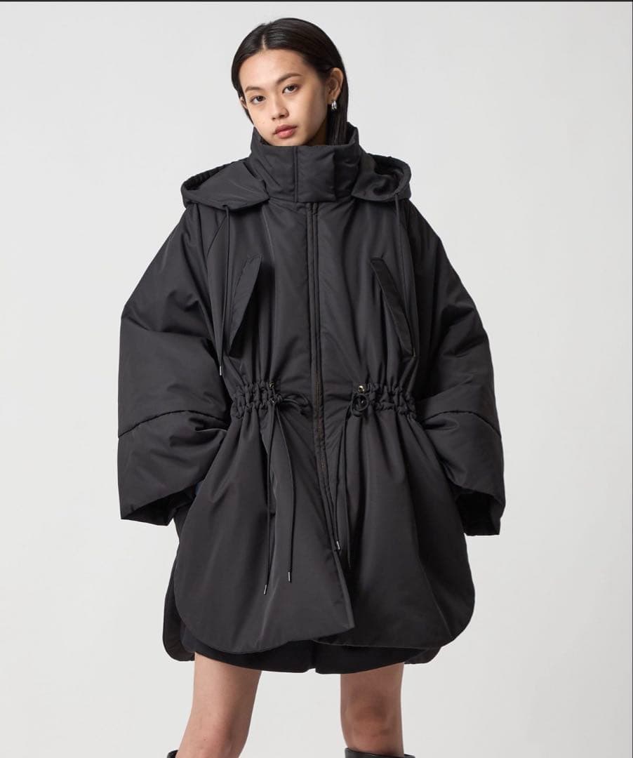 新品 EMMEL REFINES EM ポンチョライク ナカワタ コート - メルカリ