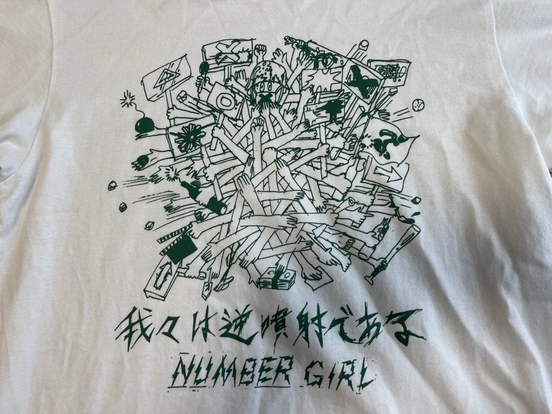 NUMBER GIRL ナンバーガール ツアーTシャツ - メルカリ