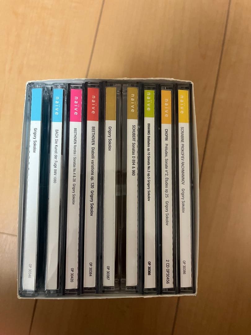 グレゴリー•ソコロフ Sokolov ナイーブ・レーベル全録音集 10CD