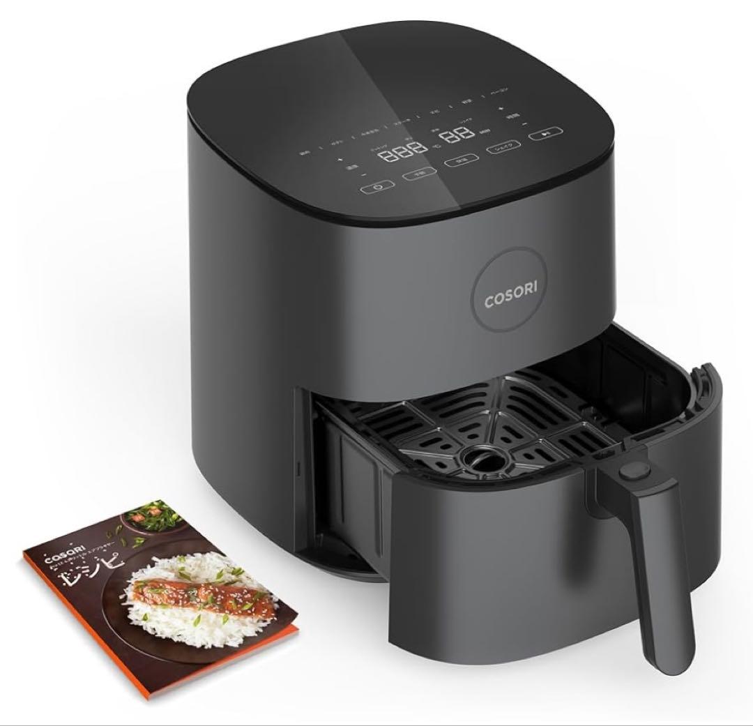 COSORI ノンフライヤー 4.7L 大容量 家庭用 電気最高温230℃