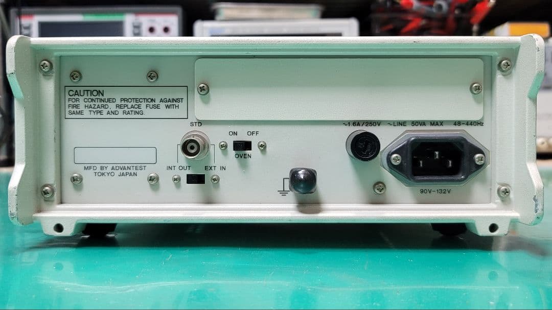 ADVANTEST R5361A 0.2mHz-1000MHz 周波数カウンター - メルカリ